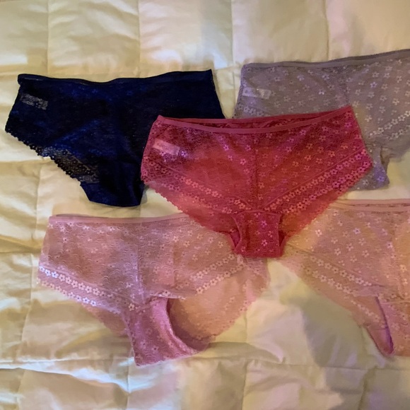 Kensie Other - Kensie Brand New Five Lace Hipster Panties Various Colors Size Large